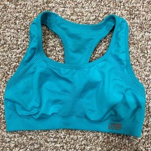 TEAL SPORTS BRA